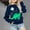 Blue, variant on ATOGUTA Boys Girls Sweatshirts 1T-11 Dinosaurs Graphic Round Neck Long Sleeve Drop Shoulder Pullover Shirts Navy