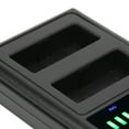 thumbnail image 4 of Double Display Camera Battery Charger, Dual Interface Camera Battery Charger,  Professional For Camera NP-FW126 Battery, 4 of 8