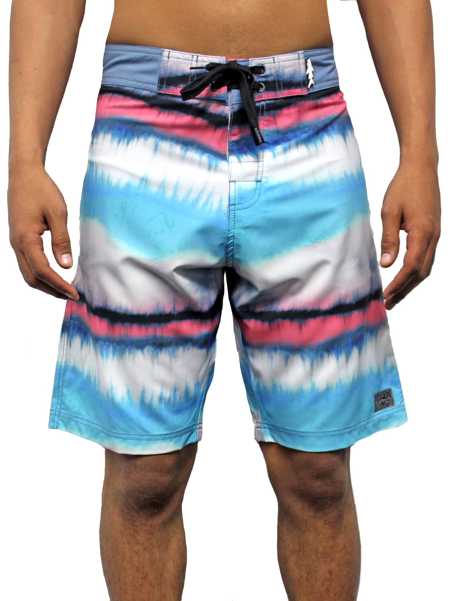 Maui and Sons Men's 9" Board Shorts with Stretch