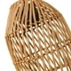 thumbnail image 2 of Lámpara de techo de mimbre, lámpara colgante, lámpara de pared, Base E27, iluminación colgante LED para sala de estar, oficina, restaurante, tienda, Yuyangstore Colgante de luz, 2 of 7