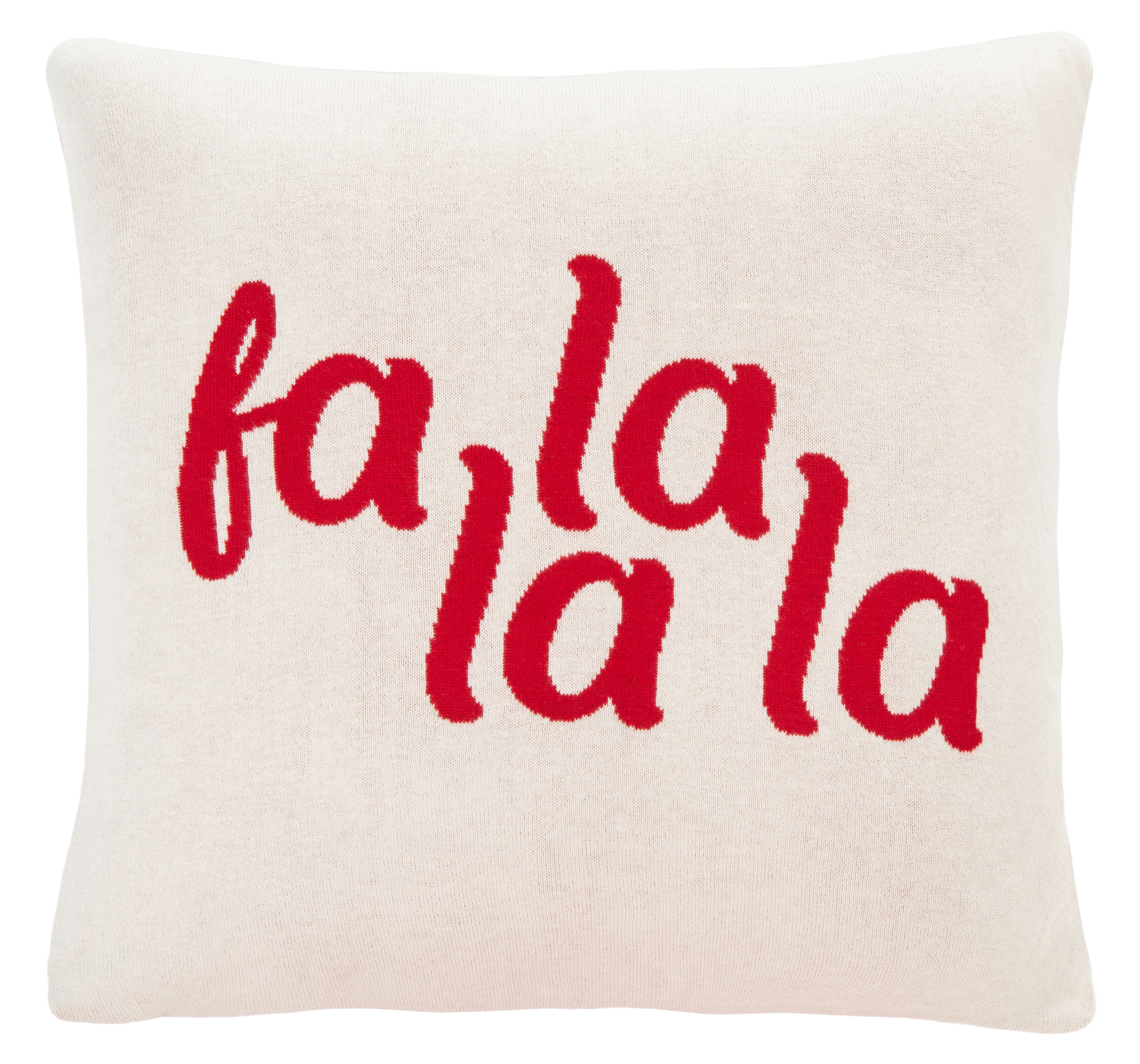 SAFAVIEH Carols Pillow, 20" x 20", Red
