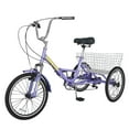 thumbnail image 2 of MOPHOTO Adult Folding Tricycle,26" 7 Speed Folding Tricycle Bike for Seniors with Large Basket,Adult Fold up Tricycle, 2 of 14