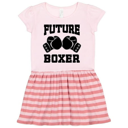 

Inktastic Boxing Future Boxer Gift Toddler Girl Dress