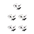 thumbnail image 2 of Qarigey Manténgase elegante y seguro con gafas deportivas ligeras Gafas de seguridad Gafas de seguridad Gafas Multifuncional Durable Marco Type2 NO2, 2 of 6