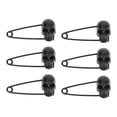 thumbnail image 1 of 6 unids Halloween Skull Pechos Creative Halloween Broches Fantasma Festival Decoración, 1 of 5