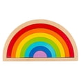 thumbnail image 1 of Cross-border Large Rainbow Building Blocks Children‘s Early Childhood Fun Jigsaw Puzzle Large Disc Variables Puzzle Educational Toys, 1 of 7