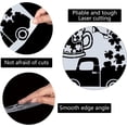 thumbnail image 3 of 12 Inch Large Car Stencil St. Patrick's Day Shamrock Templates Reusable Lucky Clover Plastic Square Gnome Cup Stencils Leprechaun Sign for Painting on Wood Wall Scrapbook Floor Tile, 3 of 8
