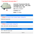 thumbnail image 2 of Automatic Transmission Filter Kit - Compatible with 1996 - 1998, 2000 - 2014 GMC Savana 1500 - AC Delco, 2 of 2