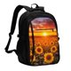 thumbnail image 1 of Easygdp Sunset Golden Sunflower Field Mochila para Laptop de Viaje con Puerto USB, Mochila para Laptop con Puerto de Carga USB para Mujeres y Hombres, 1 of 7