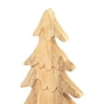 Holiday Time Large Carved Mango Wood Christmas Tree Table Top