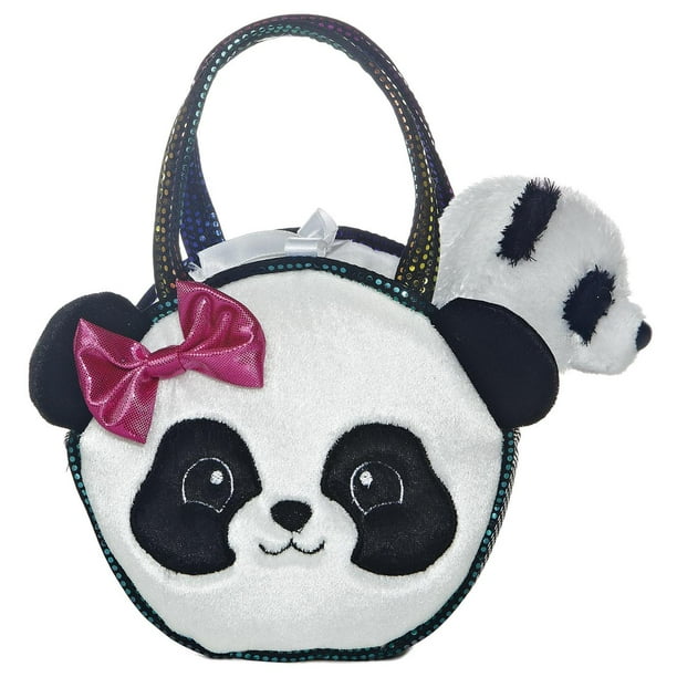 Aurora Fancy Pals - 7" Pretty Panda Pet Carrier - Walmart.com - Walmart.com