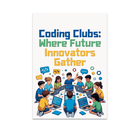 Educational Coding Art - Tech Enthusiast - 13x19 Poster Print