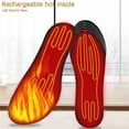 thumbnail image 4 of Joernso 1 Pair Electric Heated Insoles Temperature Control Cuttable Reusable USB Heating Insoles Foot Warmer for Adults, 4 of 7