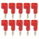 thumbnail image 1 of Conectores Tipo Banana Apilables, 10 Uds., 4mm, Conectores Tipo Banana Sin Soldadura Para Accesorios De Seguridad, 1 of 7