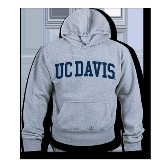 Sweat-shirt à Capuche Game Day UC Davis&44; Gris Bruyère - Grand