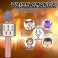 thumbnail image 2 of Regalos de cumpleaños para niñas de 6 a 15 años, micrófono de Karaoke inalámbrico bluetooth, recuerdo de fiesta para adolescentes, niños y niñas, juguetes de 4 a 12 años, 2 of 4