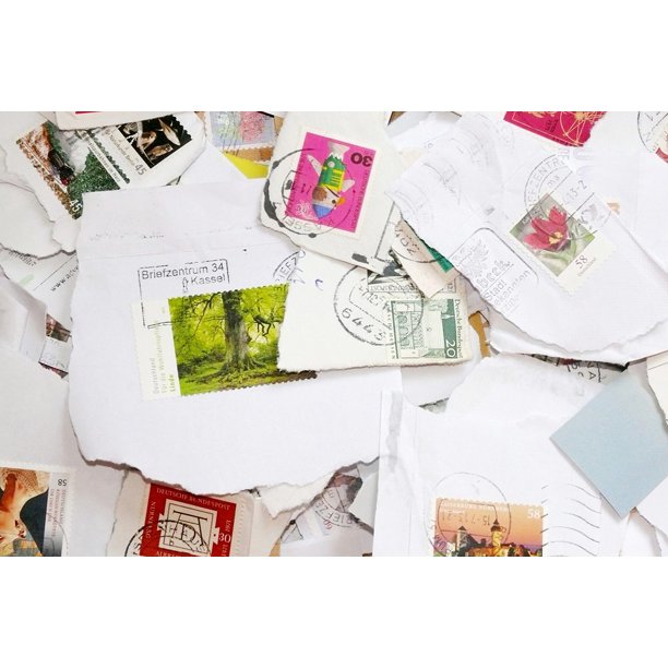 Affix Post Postage Stamps Collect Philately20 Inch By 30 Inch Laminated Poster With Bright