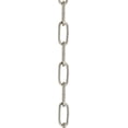 thumbnail image 2 of Beaumont Lane Contemporary Polished Nickel 3' Standard Decorative Chain, 2 of 3