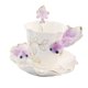 thumbnail image 1 of Taza de café, juego de cerámica con forma de pez dorado, regalo de moda, juego de té, nueva personalidad creativa (morado), regalo para el día de la madre, 1 of 4