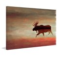 thumbnail image 2 of Moosehead by Parvez Taj Painting Print on Wrapped Canvas, 2 of 7