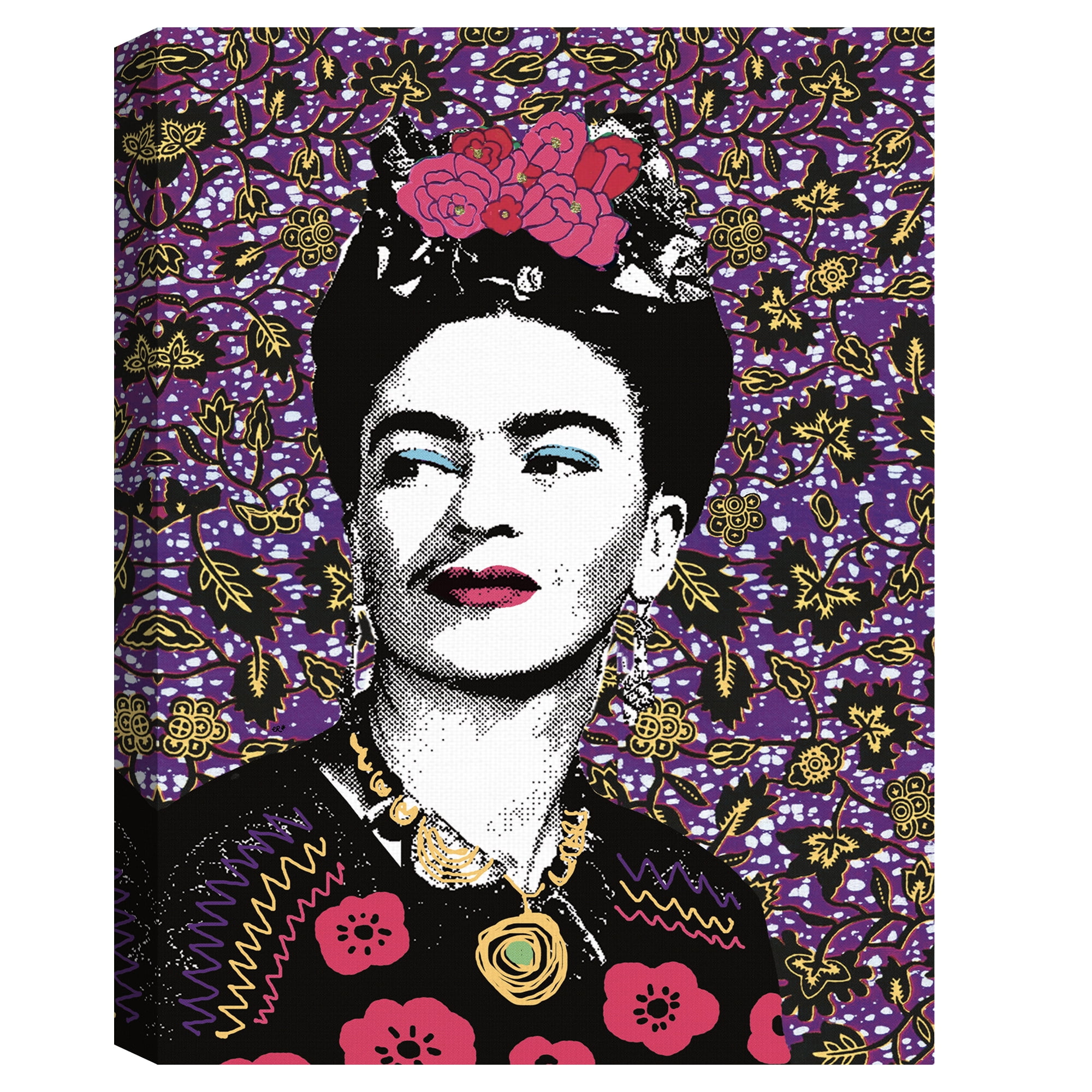 Frida My Own Muse by Emillie Ramon Frida Portrait Canvas Art
