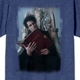thumbnail image 6 of The Sandman Character Art With Book Crew Neck Short Sleeve Blue Heather Women's T-shirt-Large, 6 of 7