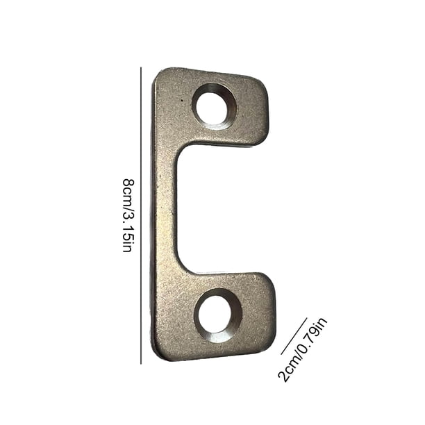 Placa De Golpe De Puerta De 12 Pcs, Placa De Golpe De Cerroj | Cuotas