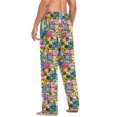 thumbnail image 6 of Cute Cartoon Characters Mens Pajama Pant Sleep and Lounge Bottons with Pockets, 6 of 7