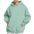 thumbnail image 2 of Trendsetting Women's Apparel Fashion Plus Size Womens Oversized Hoodies Casual Long Sleeve Fleece Sweatshirts Pullover Sweaters Teen Girls Preppy Tops Clothes, 2 of 6