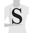 thumbnail image 2 of Village Wrought Iron LET-S-M Letter S Medium, 2 of 2