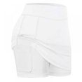 thumbnail image 1 of Jupe de Course Jupe de Tennis avec Shorts et Poches, 1 of 5