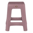 thumbnail image 3 of Kit 4 Bancos Cuadrado De Plástico Rosa #corazonesrosas, 3 of 4