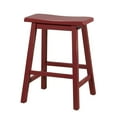 thumbnail image 1 of Hillsdale Furniture Morena Wood Backless Counter Height Stool Deep Red, 1 of 8