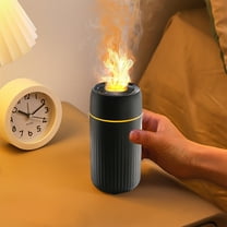 Humidifiers for Home,Aromatherapy Colorful Humidifier (Black),Auto Shut-off and BPA-Free for Safety