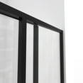 thumbnail image 6 of DreamLine Cornerview 36 in. D x 36 in. W x 74 3/4 in. H Framed Sliding Shower Enclosure and Shower Base Kit in Satin Black, 6 of 16
