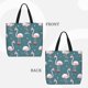 thumbnail image 2 of Easygdp Flamingo Bolsa Tote para Mujer, Bolso de Hombro para Trabajo, Playa, Viajes, Compras y Supermercado, 2 of 7