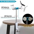 thumbnail image 2 of Fly Tying Vise for Fishing Rotary Adjustable Alloy DIY Lure Maker Lure Maker Files Tying Tool Desktop Fly Tying Vise, 2 of 5