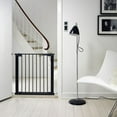thumbnail image 2 of BabyDan Premier Pressure Mount Safety Gate with 2 Extensions 28.9" - 36.7", Silver, 2 of 10