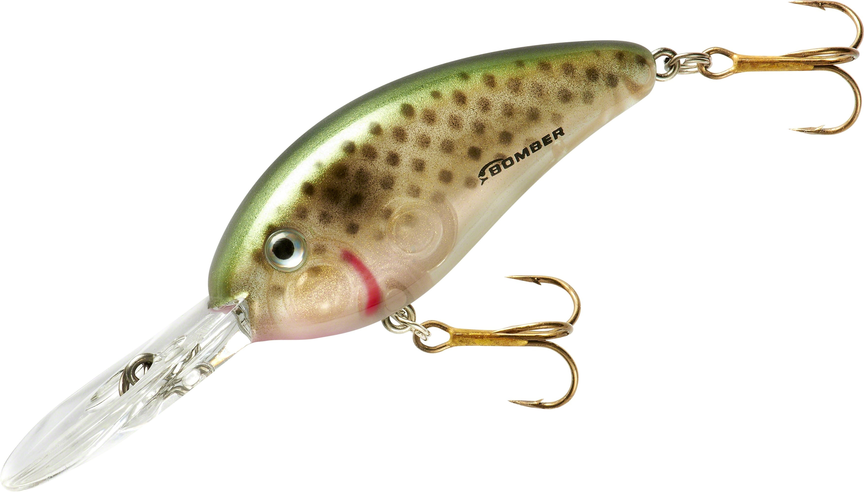 Bomber BD5FPSH Fat Free Shad Fingerling Crankbait 2 3/8",3/8oz
