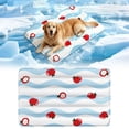 thumbnail image 2 of Dog Cooling Mat, Denbek Summer Dog Cooling Mat Washable Self Cool Pad, Pet Sleeping Pad for Crate, Bed, Indoor & Outdoor Floor, Car Seats, 2 of 5