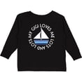 thumbnail image 3 of Inktastic My Gigi Loves Me Sailboat Boys Sailing Boys Long Sleeve Toddler T-Shirt, 3 of 5