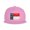 Pink, variant on Snapback Hat North-Carolina Flag Art Flat Brim Adjustable Baseball Cap for Men Women Trucker Hat Gray