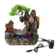 thumbnail image 3 of Resin Rockery Garden Water Fountain Element LED Lights Home Office Desktop Decor, 3 of 6