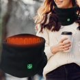 thumbnail image 1 of Bufanda de lana con calefacción eléctrica para hombre y mujer, bufanda de invierno cálida con calefacción por USB, tubo lavable, 1 of 5