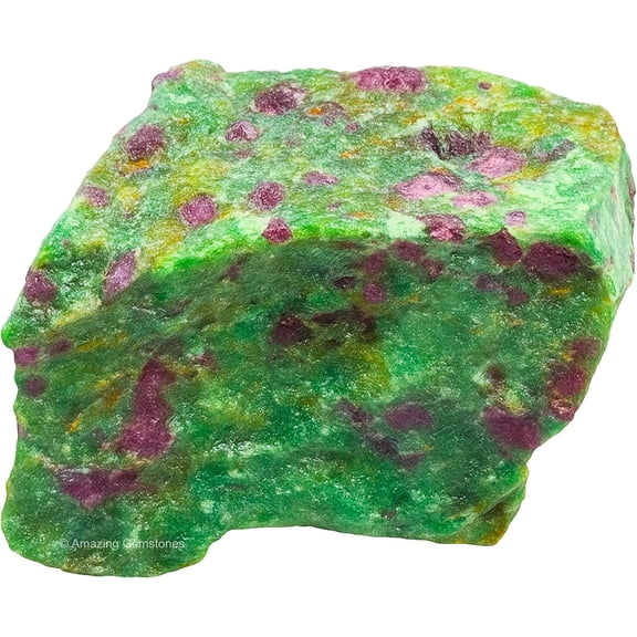 Ruby Fuchsite Raw Crystals and Healing Stones (1 Piece)