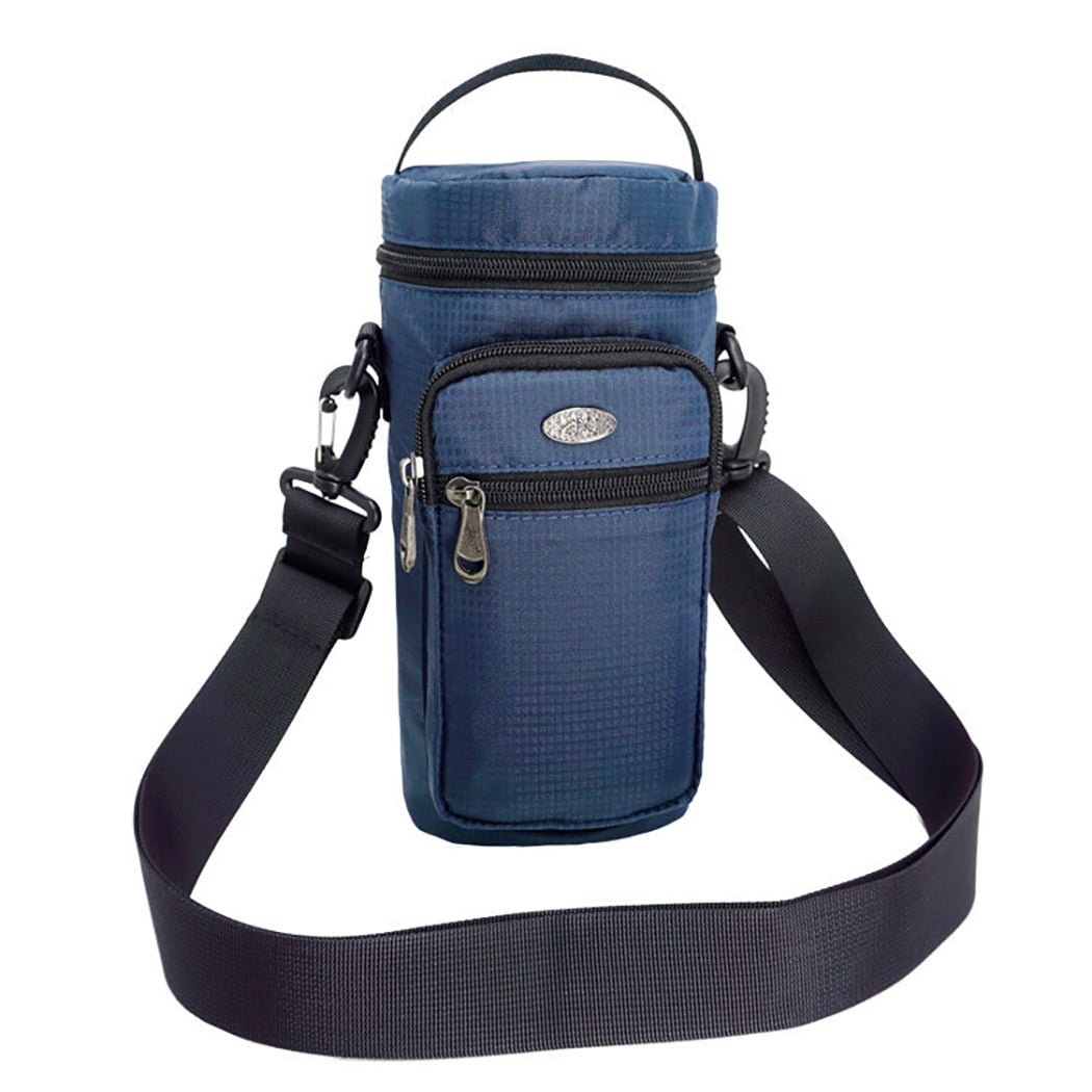 Crossbody bag with water bottle holder sale