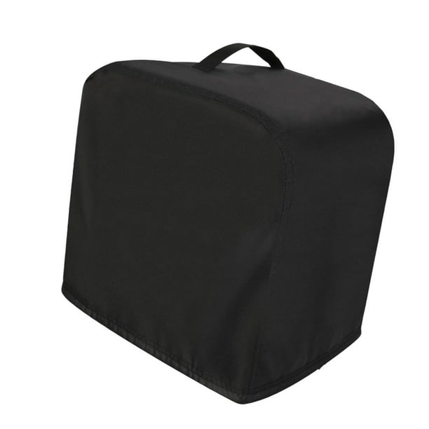 Cubierta protectora para máquina de hielo, antipolvo, resistente a arañazos y al calor, para olla arrocera y máquina de pan. negro