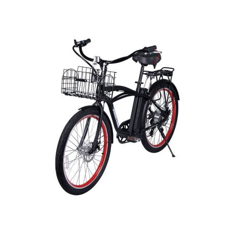 X-Treme Scooters - Newport ELITE Beach Crusier, 300 Watt, 24 Volt 10 Amp Lithium Powered Long Range Electric (Best Bicycle For Long Distance)