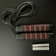 thumbnail image 2 of con Peso, Adecuada para Ejercicios Aeróbicos, Entrenamiento de Velocidad, Entrenamiento de Resistencia con Saltos Extremos, Negro y Rojo, 2 of 5