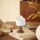 thumbnail image 4 of Taza de Cerámica Estilo Francés con Pedestal | Portavelas Multifuncional para Aromaterapia y Cuenco para Postres | Elegante Decoración para Cenas a La Luz de Las Velas, 4 of 6